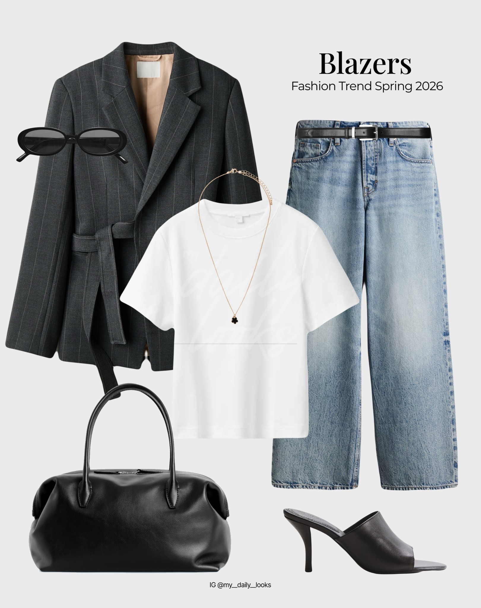 Blazer + jeans combo 🖤 

Tags: spring outfits, spring balzers, blazer looks, spring jacket, 2026 trends, workwear, H&M new-in, Mango new-in, spring summer outfits 2026, spring look, capsule wardrobe, high street.


#LTKstyletip #LTKjeans #LTKspring