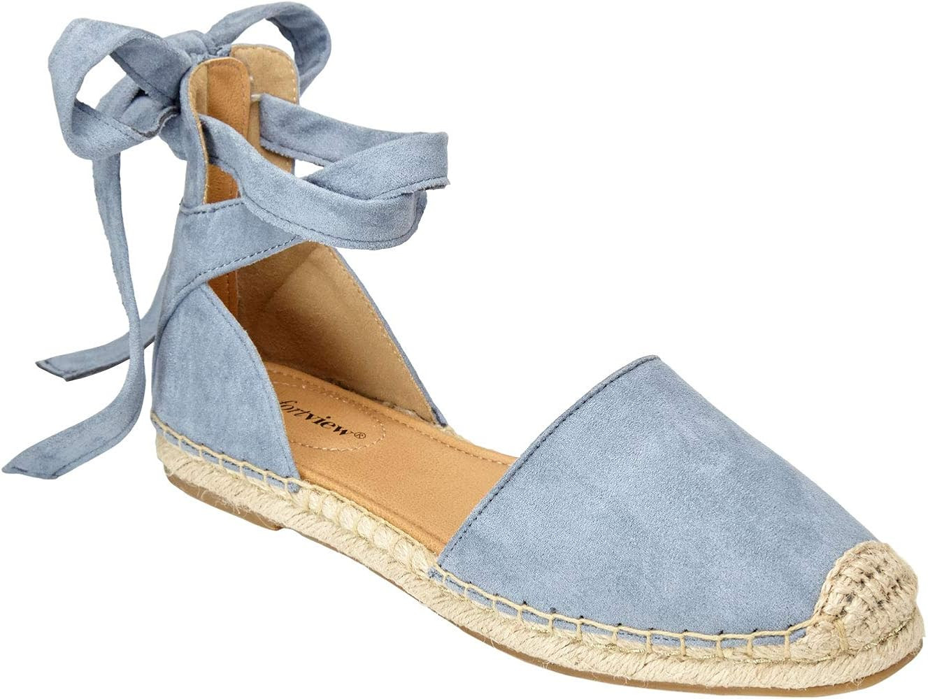 Comfortview Women's Wide Width The Shayla Flat Espadrille | Amazon (US)