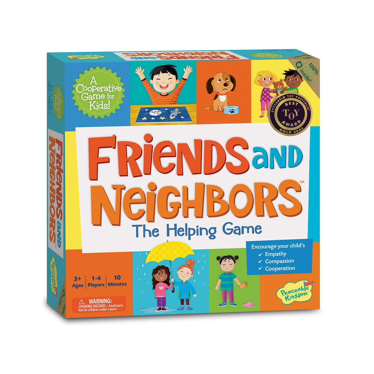 Peaceable Kingdom Friends and Neighbors: The Helping Game Emotional Development Cooperative Game ... | Amazon (US)