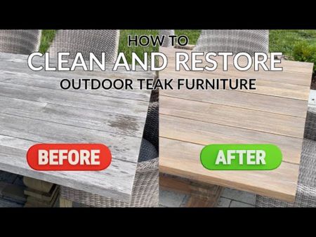 How to restore outdoor teak tutorial from my YouTube.

#LTKhome