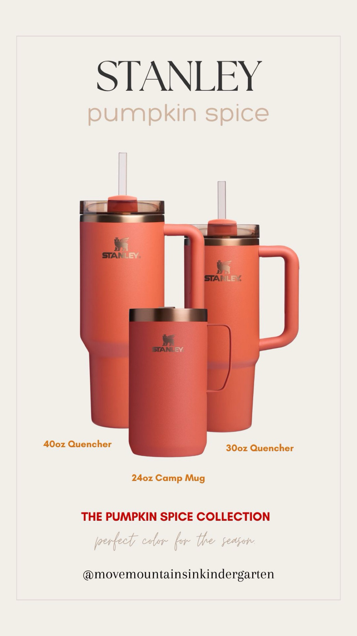 New Pumpkin Spice Collection from Stanley 💕

#LTKHome #LTKFindsUnder50 #LTKTravel