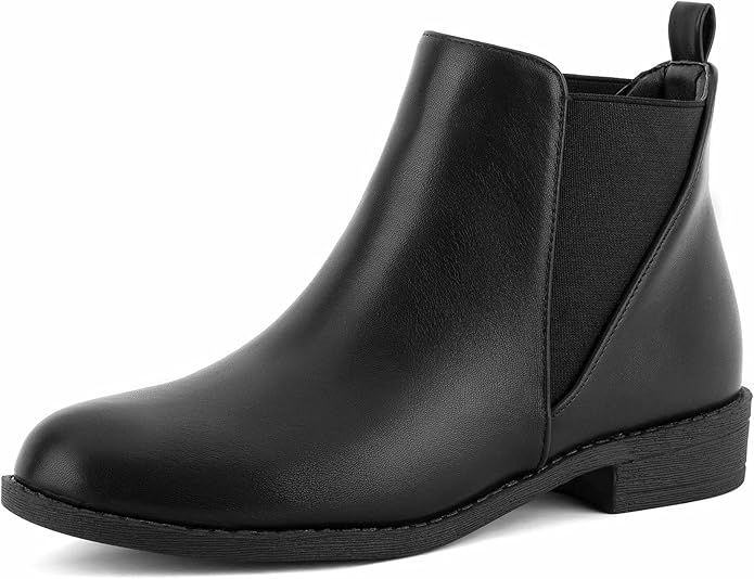MaxMuxun Women's Chelsea Boots Fashion Winter Fall Ankle Booties | Amazon (US)