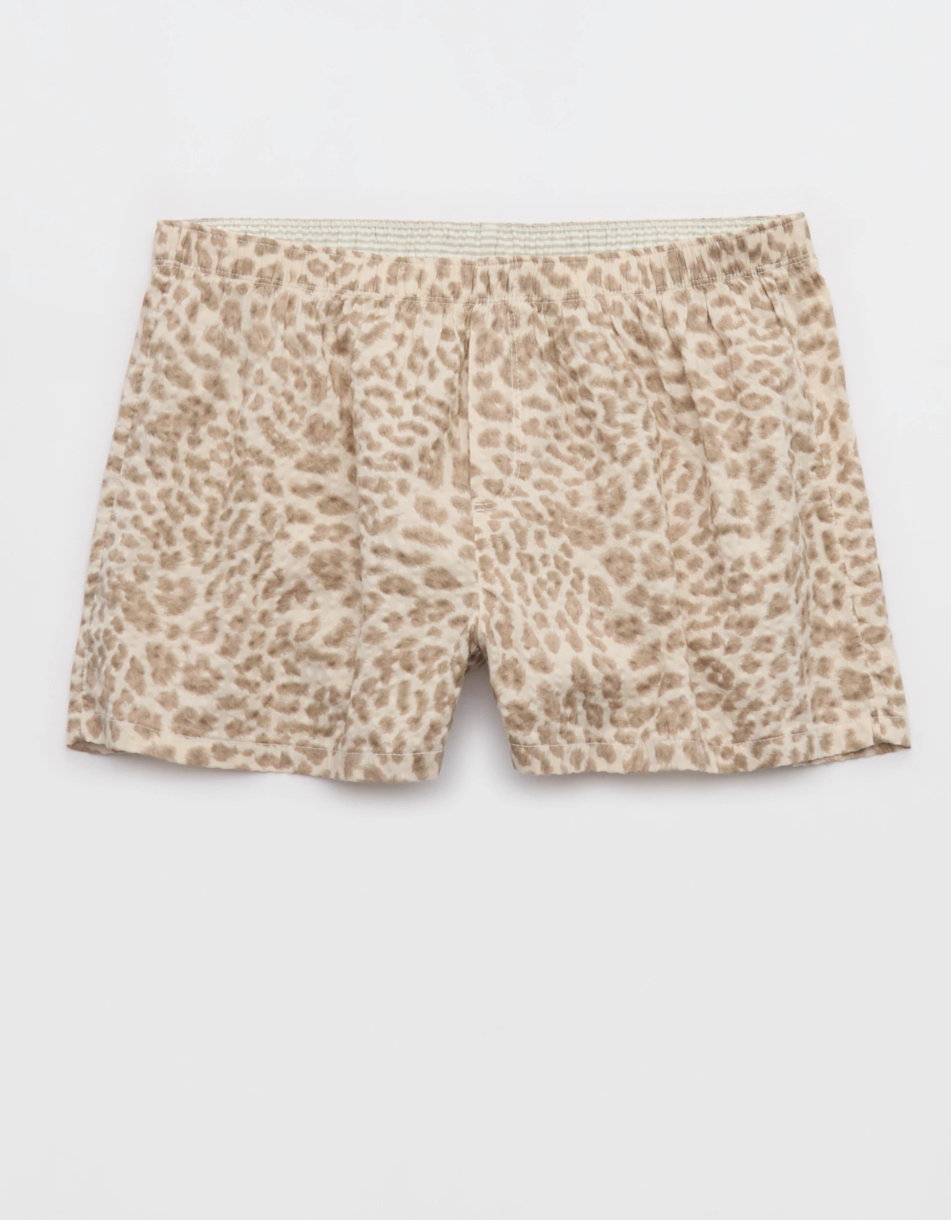 OVERSLEPT by Aerie Around Town Seersucker Boxer | American Eagle Outfitters (US & CA)