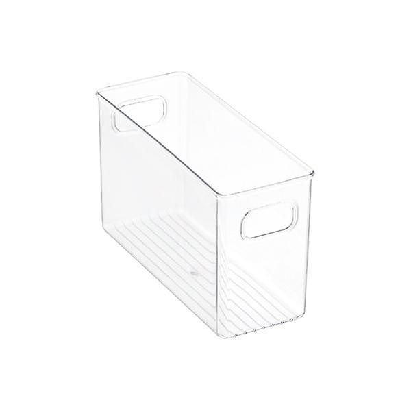 iDesign Linus Clear Storage Bins | The Container Store