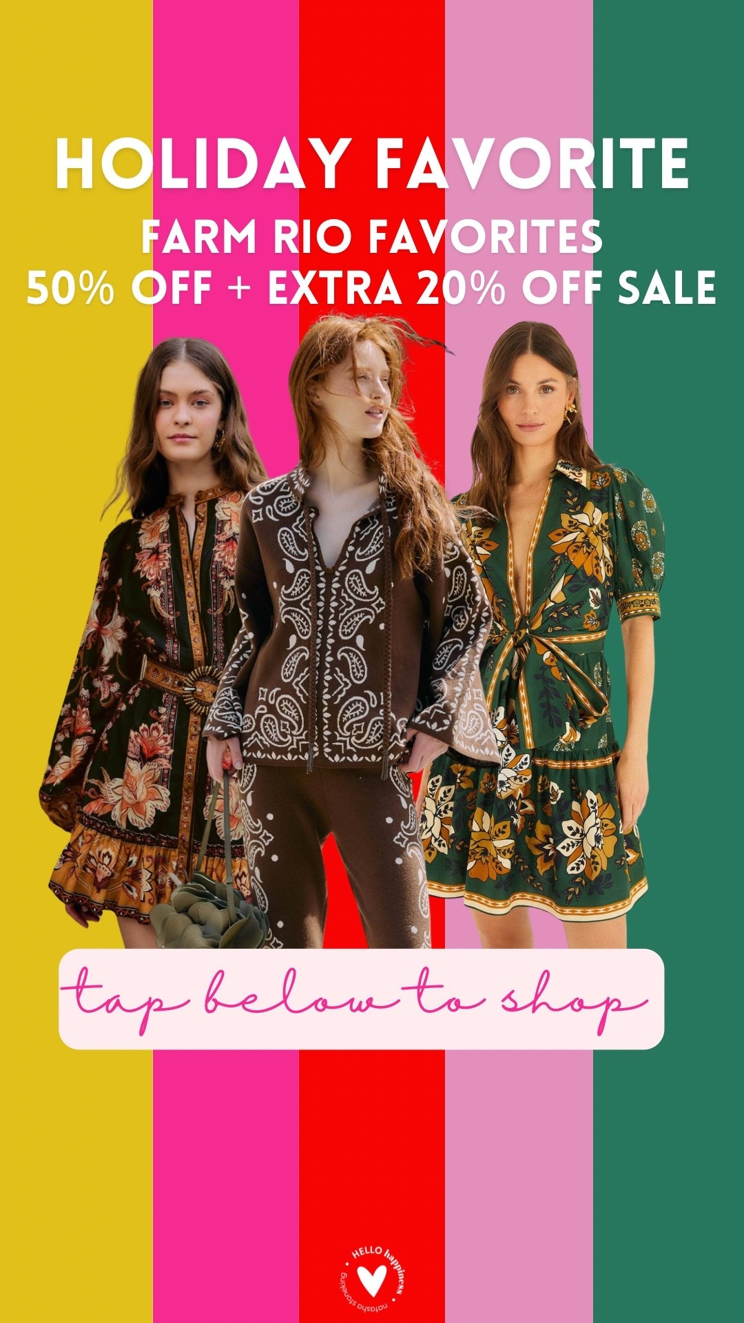 shop. Small fav Farm Rio!! take 50% off plus extra 20% • 

#LTKSaleAlert #LTKCyberWeek #LTKHoliday