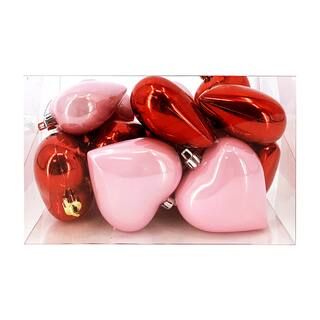 Red & Pink Heart Ornaments by Ashland®, 15ct. | Valentine's Day Decor | Michaels | Michaels Stores