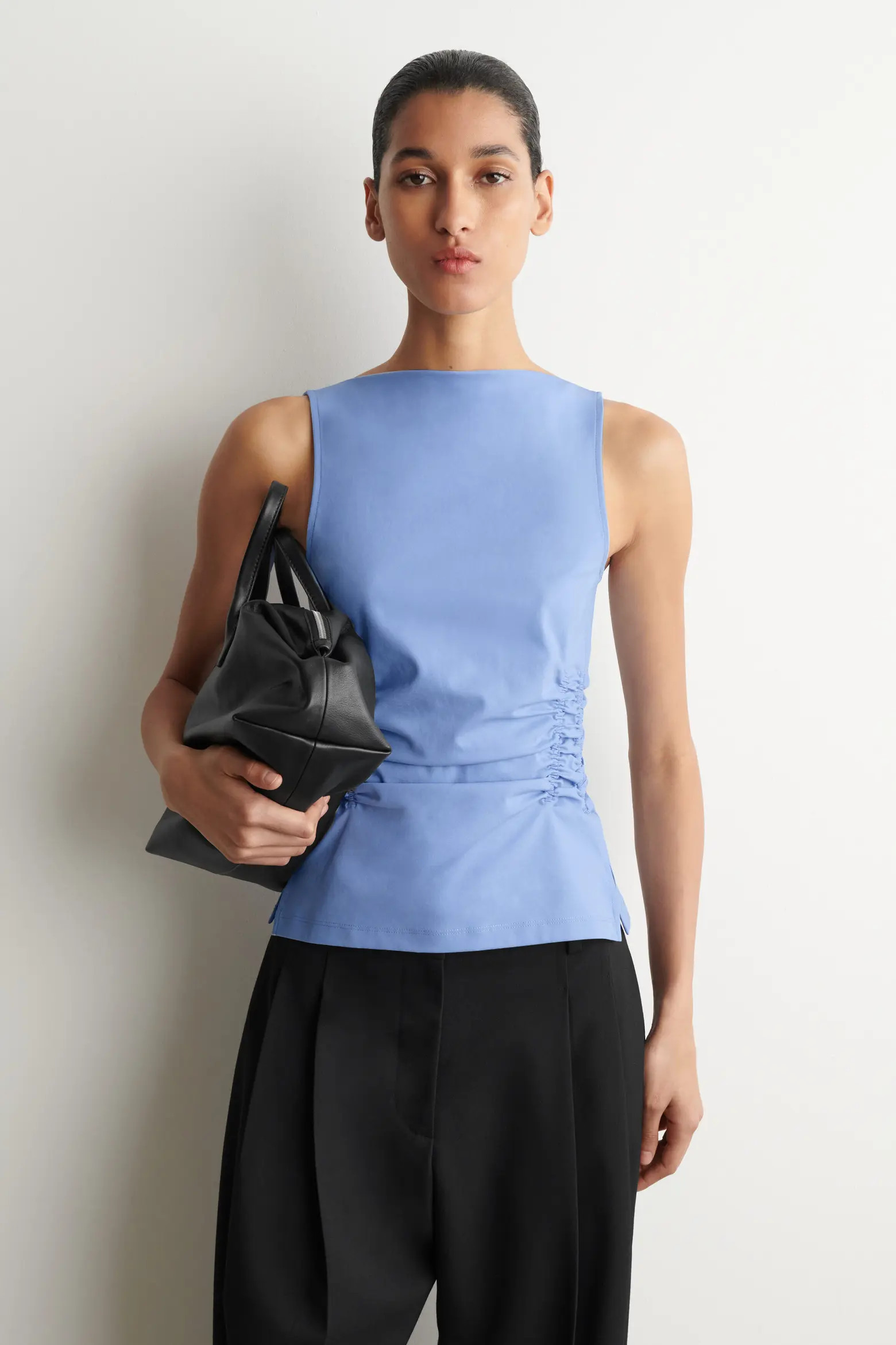 Ruched-waist Cotton-jersey Tank Top (Women) | Nordstrom | Nordstrom