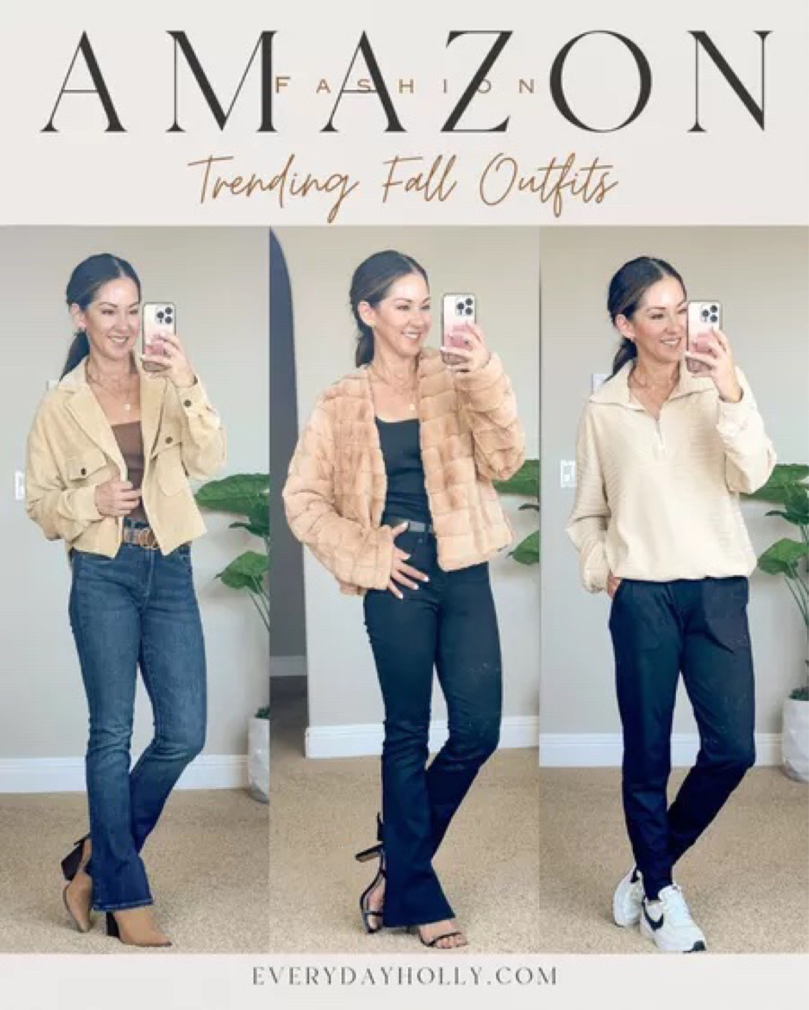 Fall New Arrivals from Amazon

Wearing size small in ALL jackets, wearing size 0 short in skyscraper jeans, go half size up on sneakers, viral bodysuits size up

Fall  Fall fashion  Fall family photo outfit  Fall outfit  Jacket  Sweater  Sweatshirt  Pullover  Sweater weather  Fuzzy  Date night  Girls night out  Athleisure

#LTKstyletip #LTKshoecrush #LTKSeasonal