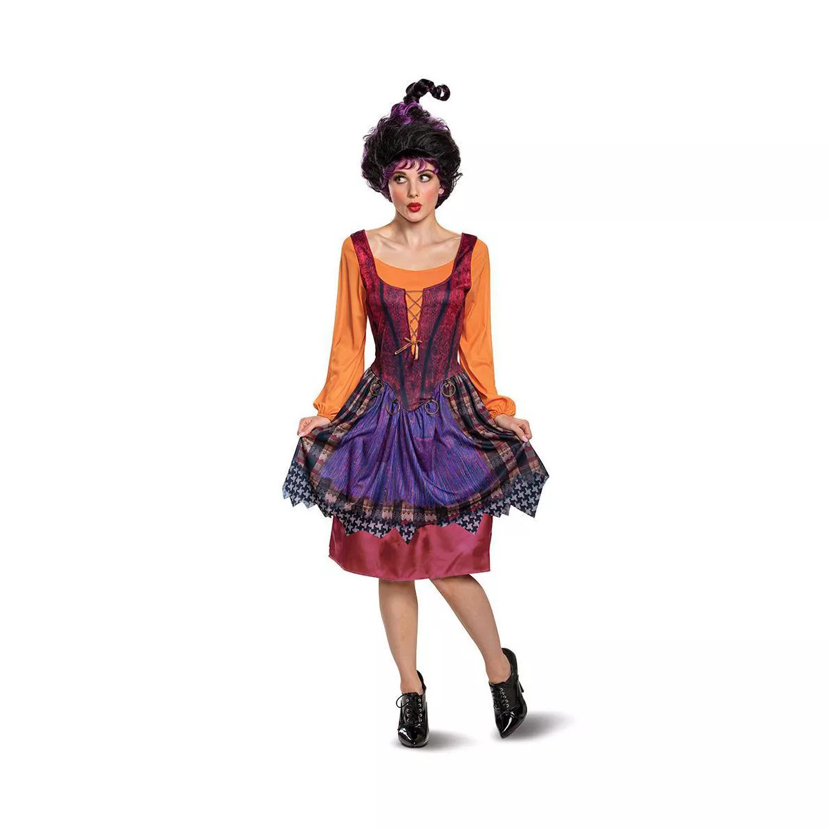 Adult Disney Hocus Pocus Mary Sanderson Halloween Costume Dress M (8-10) | Target