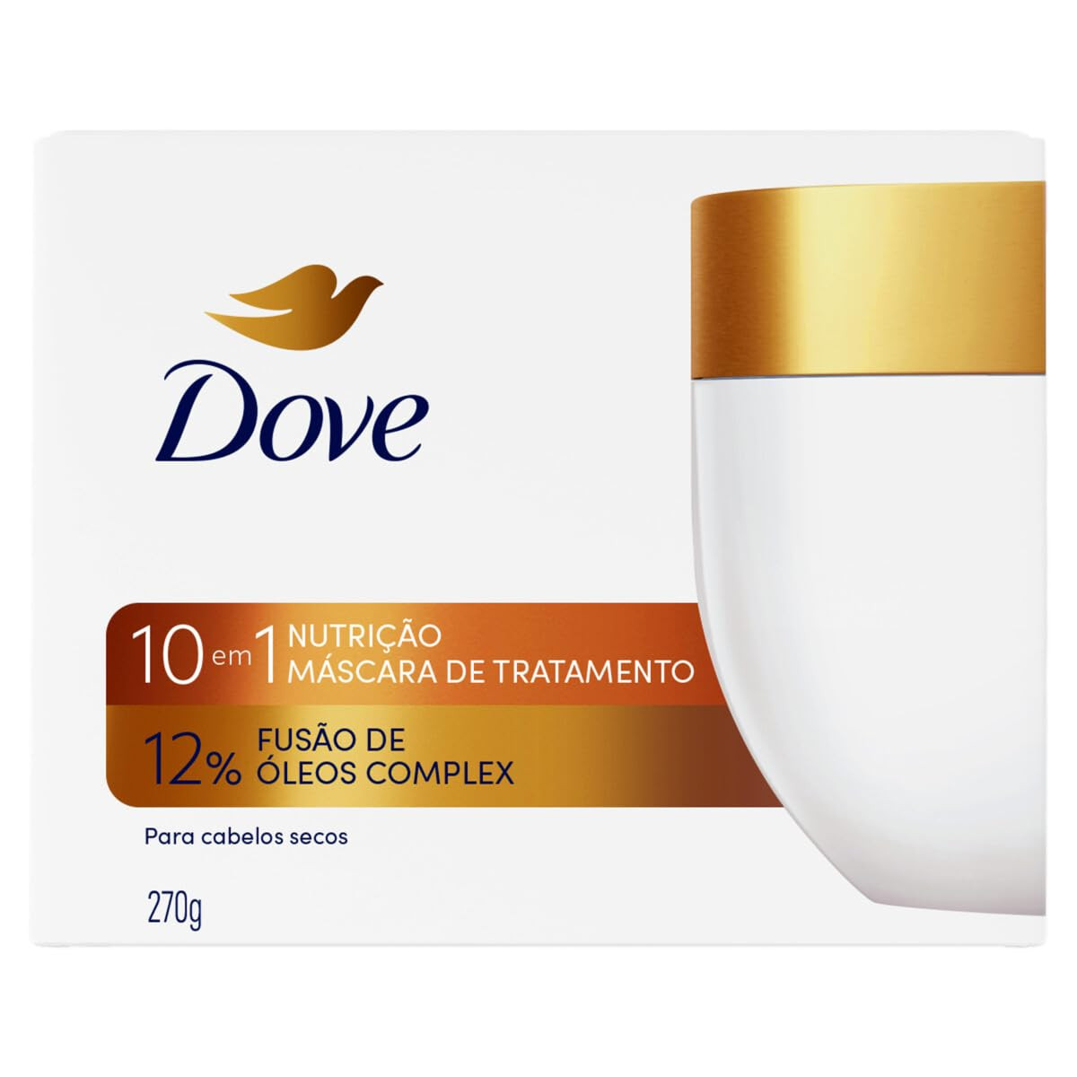 Dove Máscara De Tratamento Nutrição 270G | Amazon (BR)