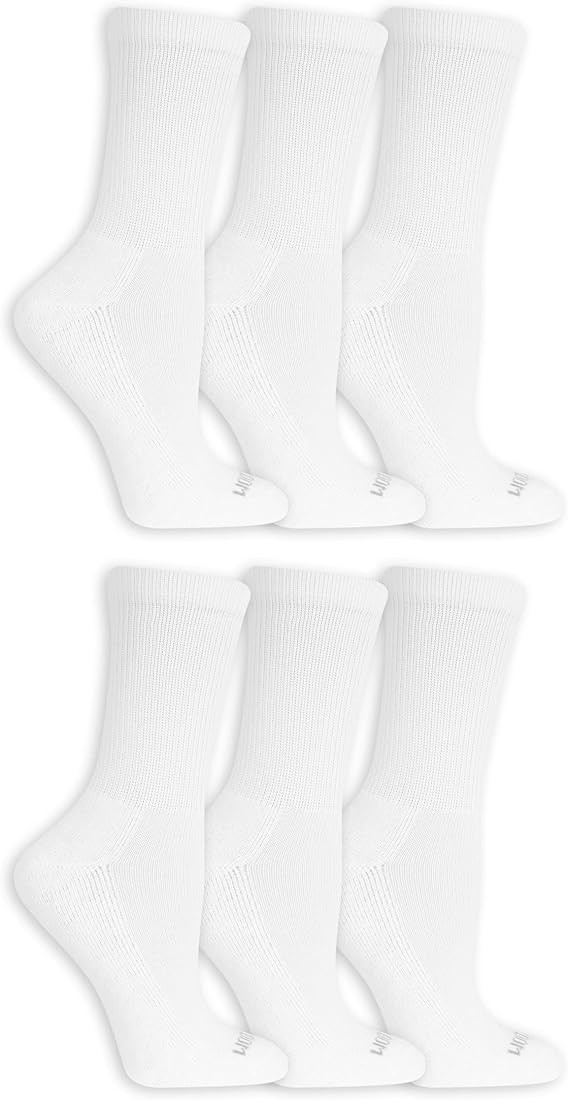Fruit of the Loom Women's Everyday Soft Cushioned Socks-10 Pair Packs | Amazon (US)