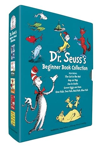 Dr. Seuss's Beginner Book Boxed Set Collection: The Cat in the Hat; One Fish Two Fish Red Fish Bl... | Amazon (US)