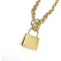 The Gold Lock Chain | Etsy (US)