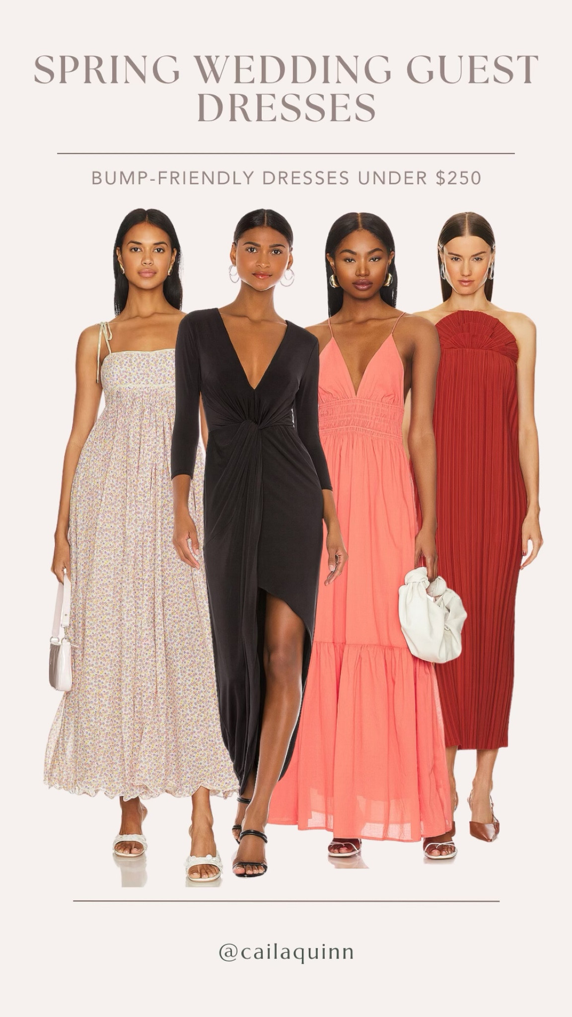 Bump- Friendly Spring Wedding Guest Dresses under $250 from Revolve! 

#LTKstyletip #LTKbump #LTKwedding