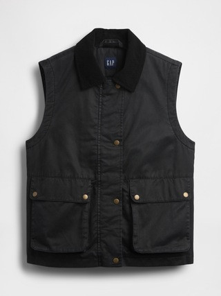 Waxed Canvas Barn Vest | Gap (US)