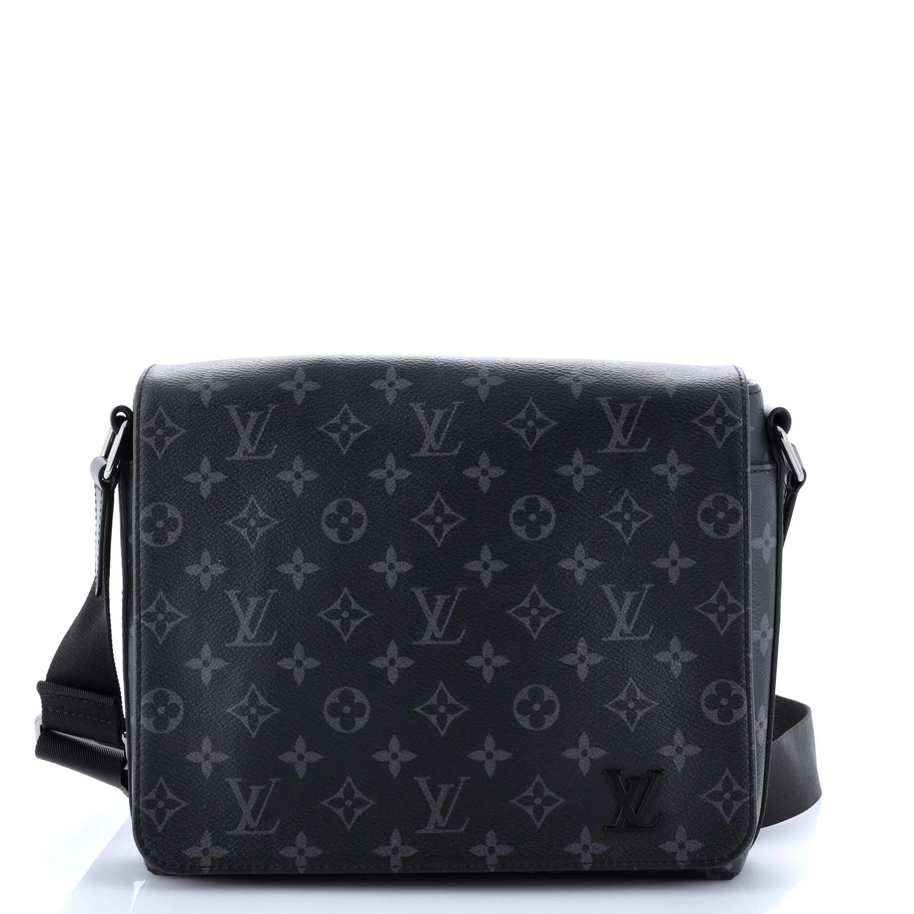 District Messenger Bag Monogram Eclipse Canvas PM | Shop Simon