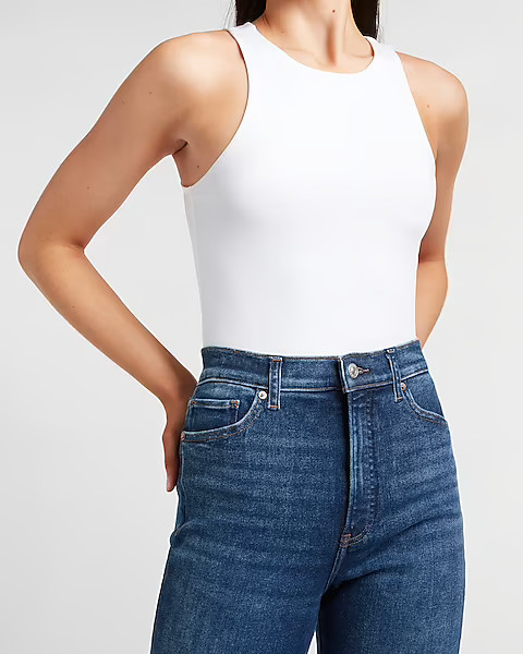 Body Contour Compression High Neck Bodysuit | Express