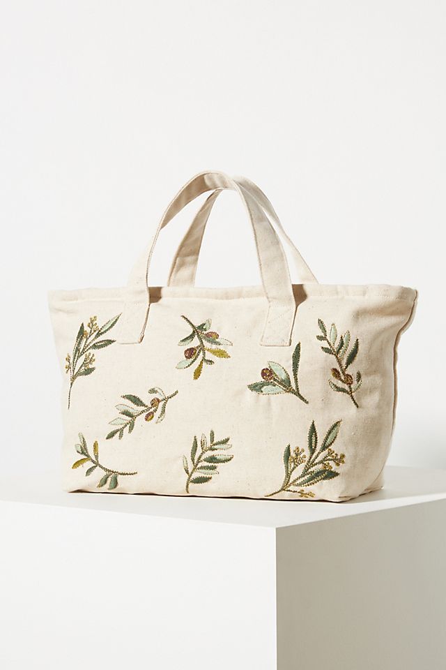 Embroidered Tote Bag | Anthropologie (US)
