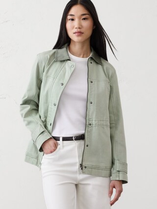 Denim Utility Jacket | Banana Republic Factory