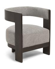 Celine Wood Frame Upholstered Chair | TJ Maxx
