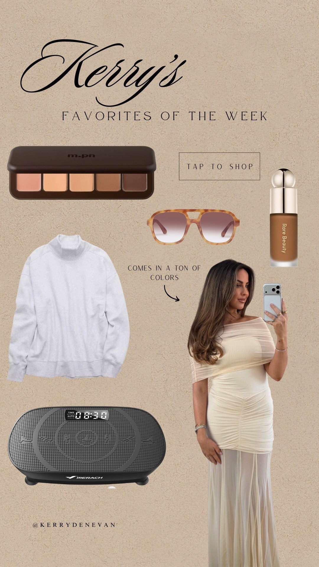 My favorites of the week! This dress comes in a ton of colors! 

#LTKgrwm #LTKootd #LTKdayinmylife