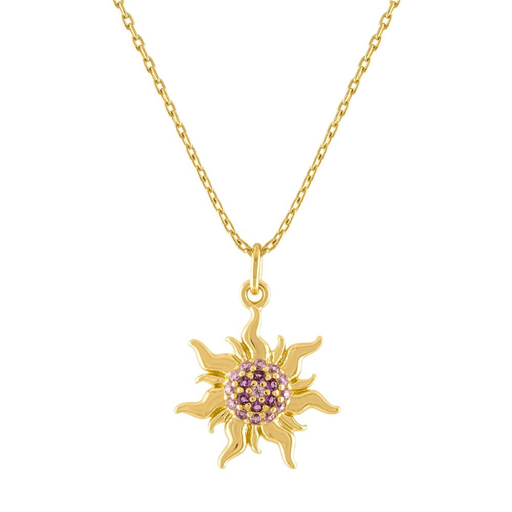 Rapunzel Corona Sun Necklace by Rebecca Hook – Tangled | Disney Store
