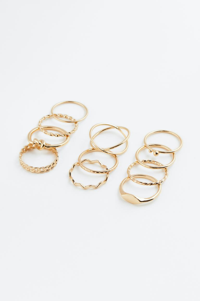 11-pack Rings | H&M (US + CA)