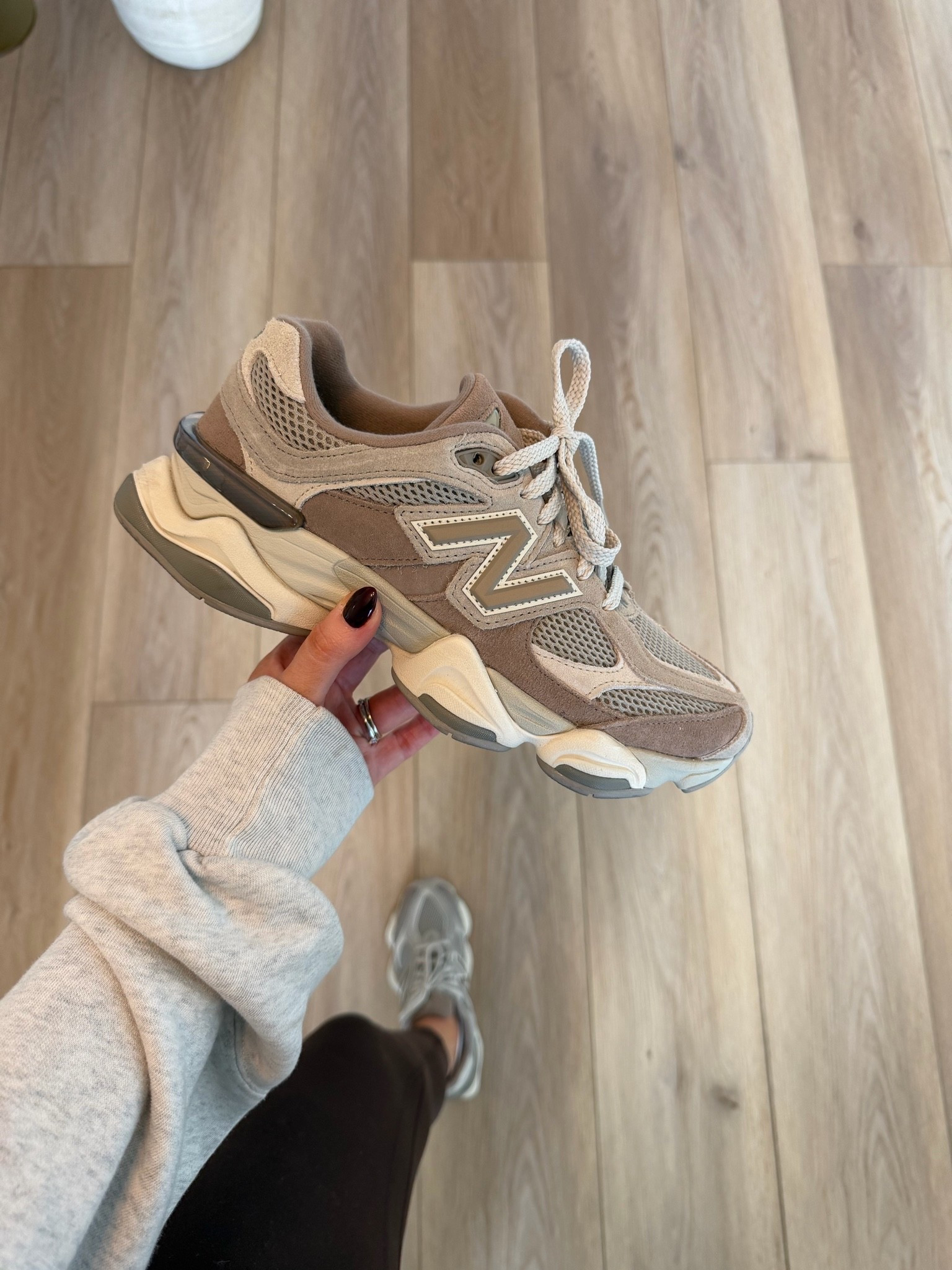 My fave sneakers ever!! This color combo is from last year: mushroom & arid stone
