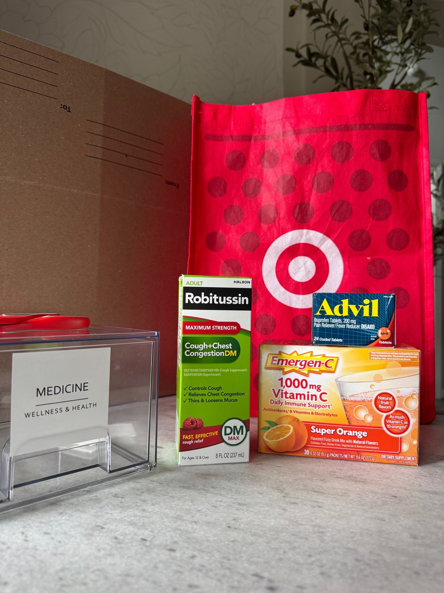 #Ad Sending my kids back to campus with a care package that I actually use at home @advilrelief @emergenc @robitussin @Target #TargetPartner #Haleon

#LTKmomlife #LTKselfcare #LTKSeasonal