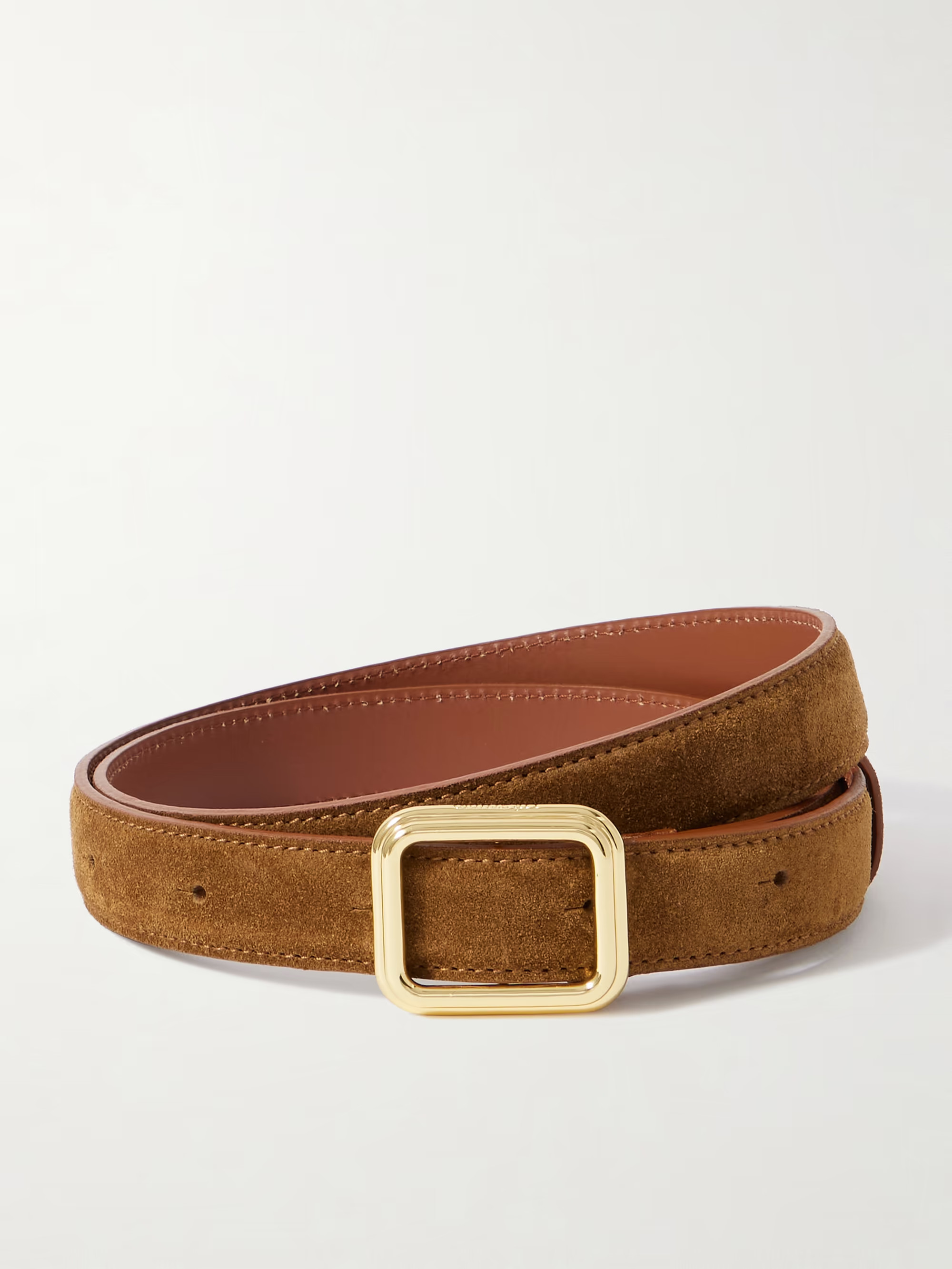 The Georgia Wide suede belt | NET-A-PORTER (US)