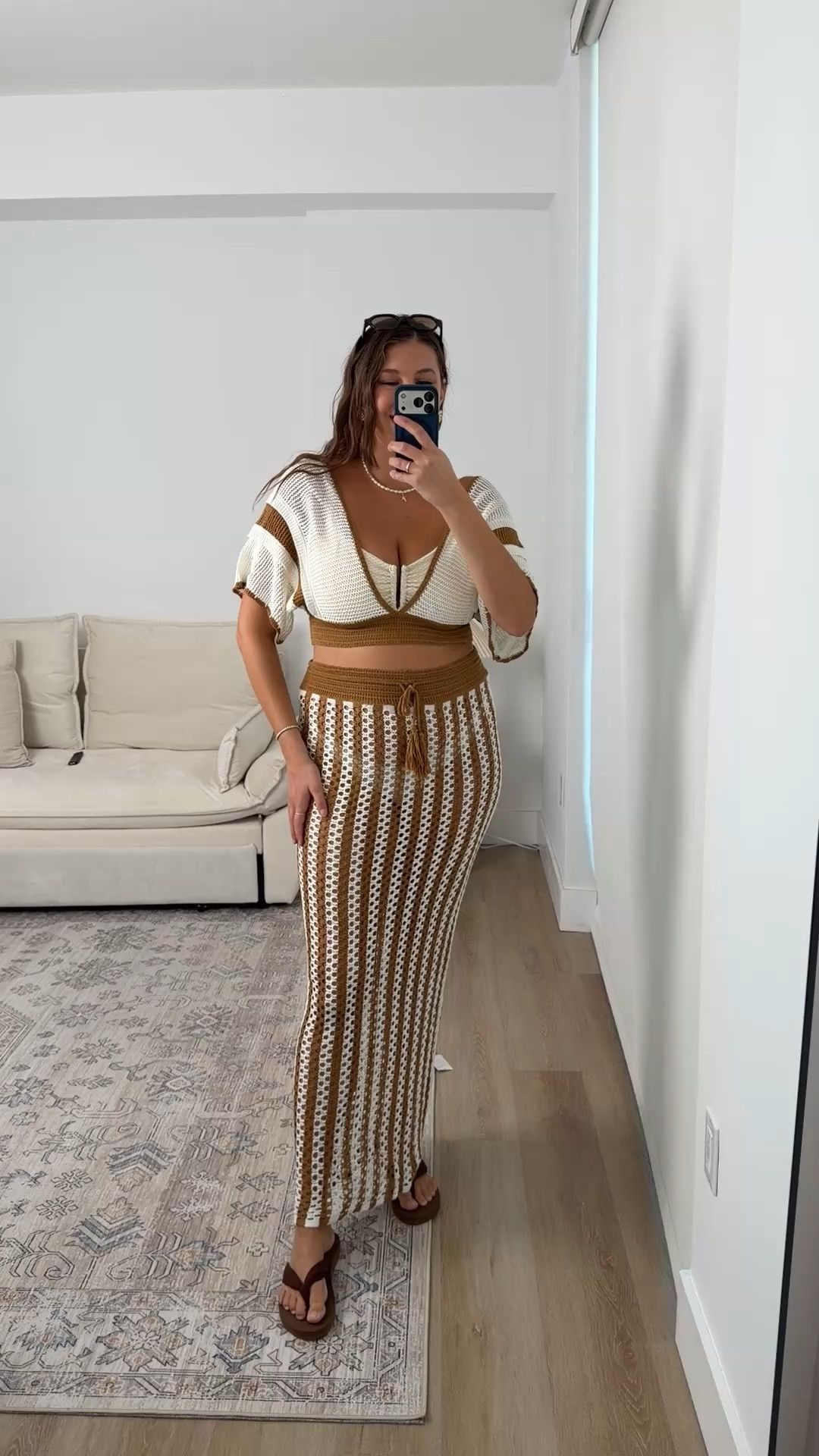 This set is such a vacation moment.
Statement-making, flattering, and still really comfortable to wear.

The knit has stretch without feeling clingy, and I love how the high-waisted skirt balances the cropped top for a really flattering fit. Perfect for warm weather trips, beach dinners, or resort nights.

Everything is linked here 🤍

Vacation outfits / vacation outfit / beach vacation outfits / cruise outfits / cruise vacation outfits / cruise outfits amazon / amazon vacation outfits / amazon vacation / amazon vacay / 

#LTKdayinmylife #LTKSeasonal #LTKTravel