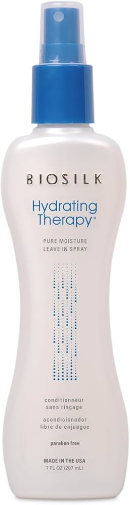 BioSilk Hydrating Therapy Pure Moisture Leave-In Spray, Replenishes Hair Moisture & Protects From... | Amazon (US)
