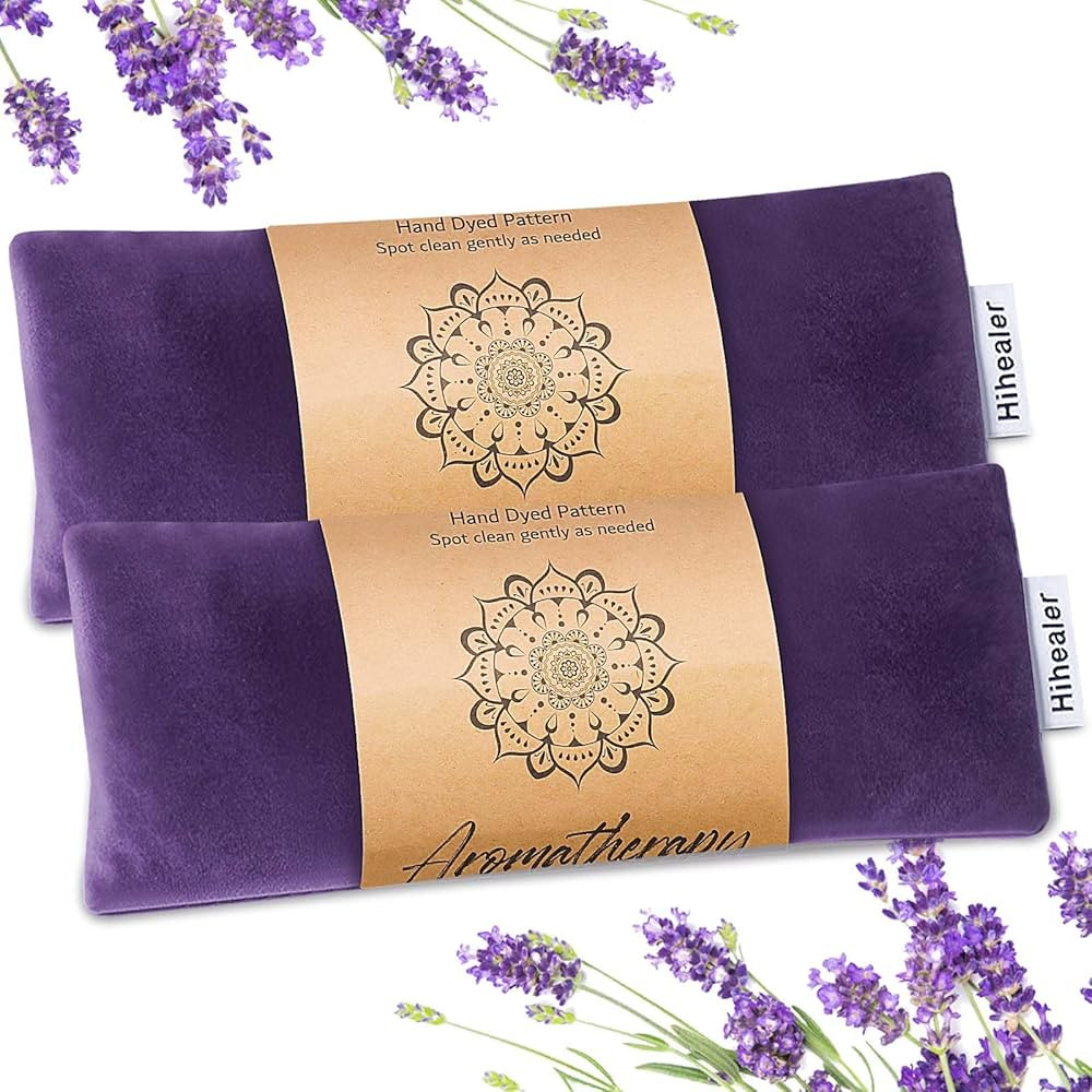 Mothers Day Gifts for Mom, Weighted Eye Mask for Sleep, Yoga, Meditation, Lavender Eye Pillow Hea... | Amazon (US)