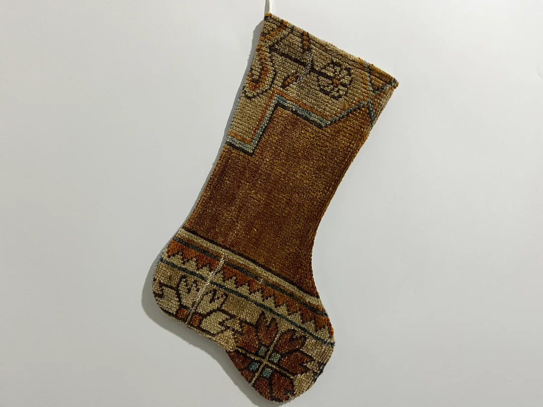 christmas stocking, kilim stocking, handmade stocking, turkish stocking, vintage stocking, boho s... | Etsy (US)