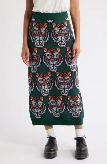 Wild Things Knit Midi Skirt | Nordstrom