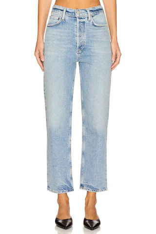 90's Pinch Waist Crop Jeans
                    
                    AGOLDE | Revolve Clothing (Global)