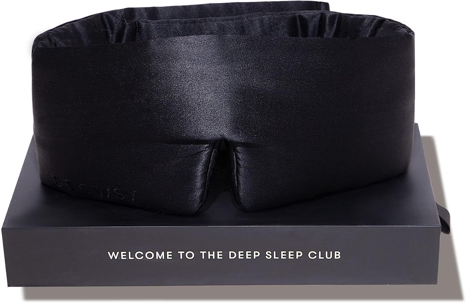 DROWSY Silk Sleep Mask - Face-Hugging, Padded Silk Cocoon for Luxury Sleep in Total Darkness - Si... | Amazon (US)