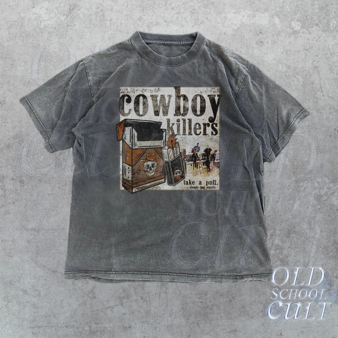 Vintage Cowboys 90s T-Shirt, Retro Country Shirt, Wester Unisex Tee, Heavy Cotton Shirt, Wild Wes... | Etsy ROW