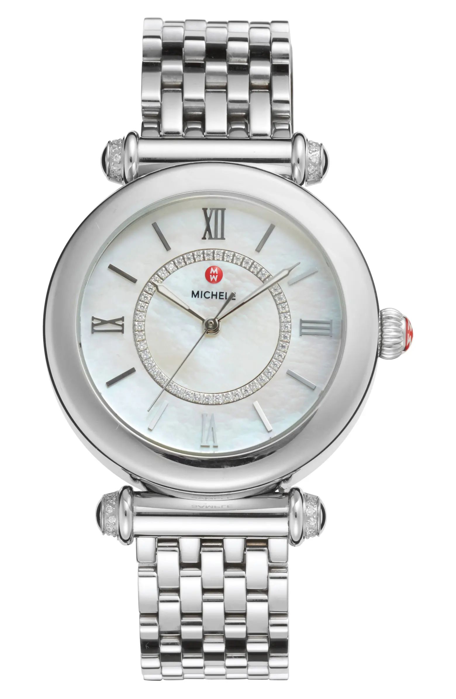 Caber Diamond Bracelet Watch, 35mm | Nordstrom Rack