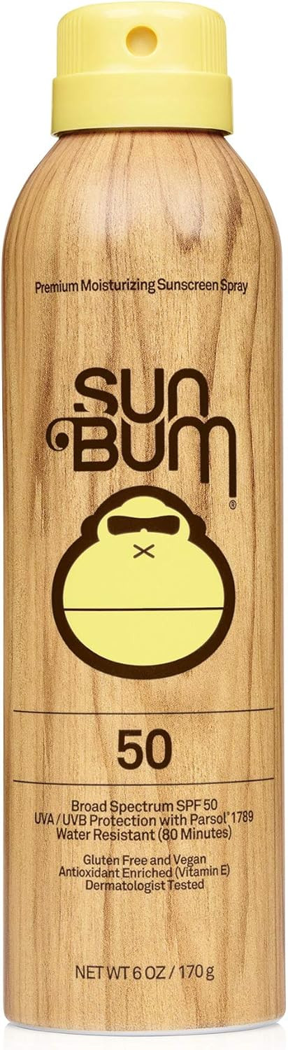 Sun Bum Original Sunscreen Spray | Vegan and Reef Friendly (Octinoxate & Oxybenzone Free) Broad S... | Amazon (US)