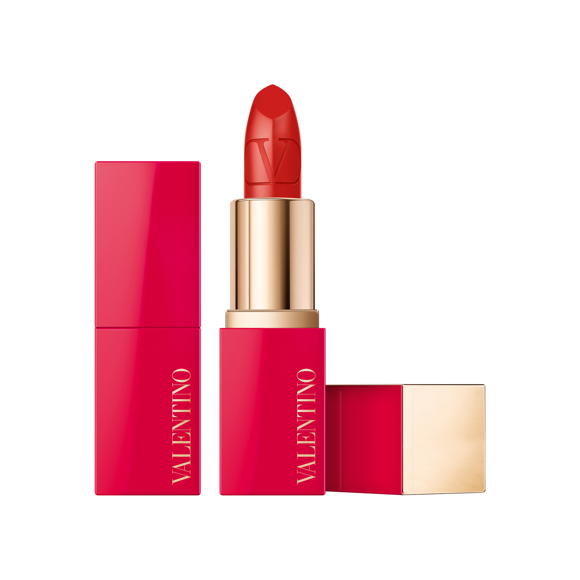 Valentino Beauty Rosso Mini Lipstick | Shade: Too Hot Satin 209A | Valentino Beauty