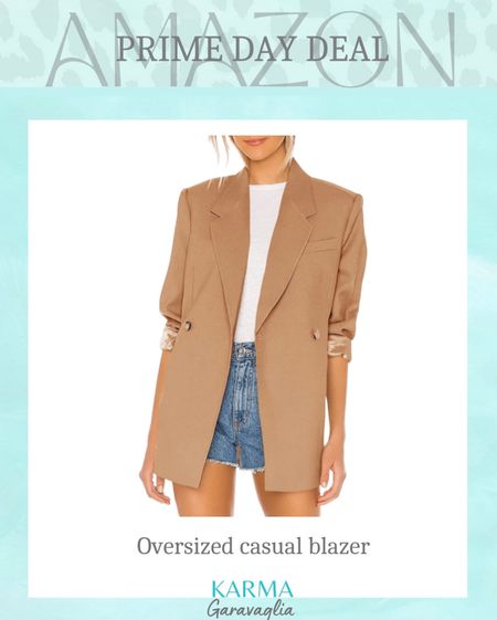 Prime Deal: I love a good blazer! Casual oversized blazer on sale! Comes in multiple colors, Amazon blazer, #amazonfashion #casualblazer #falloutfit #workwear #primedeal

Follow me @karmagaravaglia for more fashion finds, beauty faves, lifestyle, home decor, sales and more! So glad you’re here!! XO!!

#LTKsalealert #LTKSeasonal #LTKworkwear