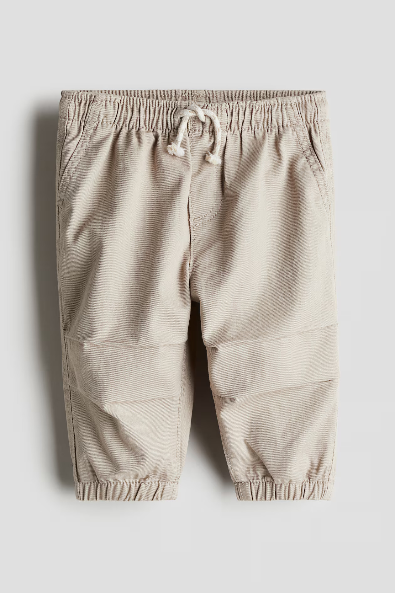 Cotton Twill Joggers | H&M (US + CA)