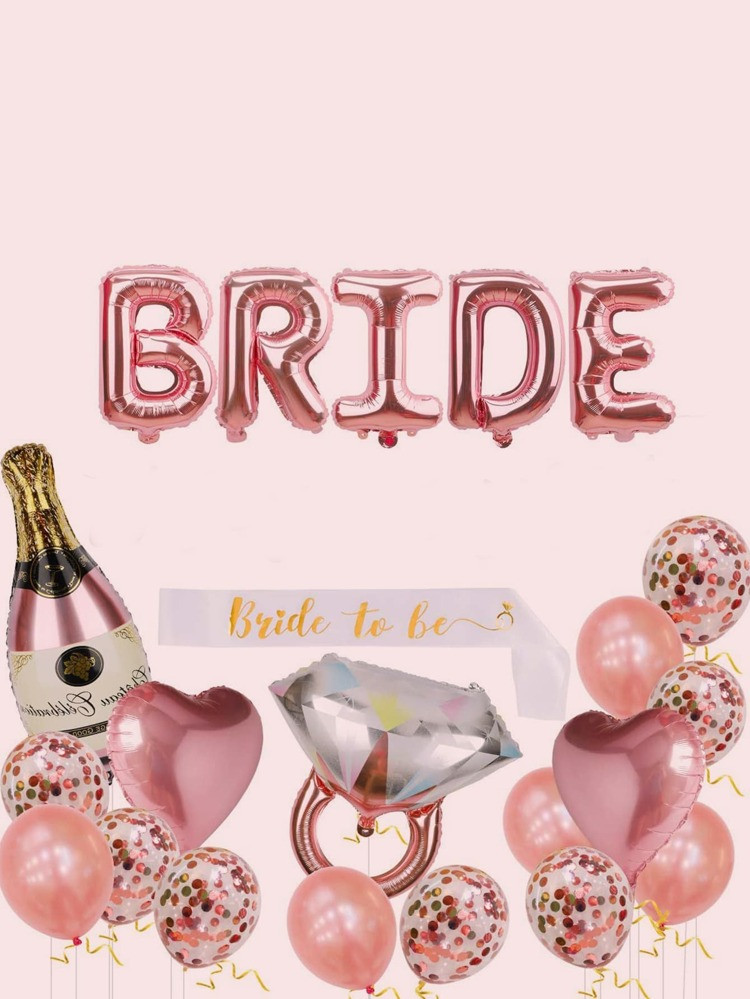 18pcs Wedding Party Balloon Set | SHEIN