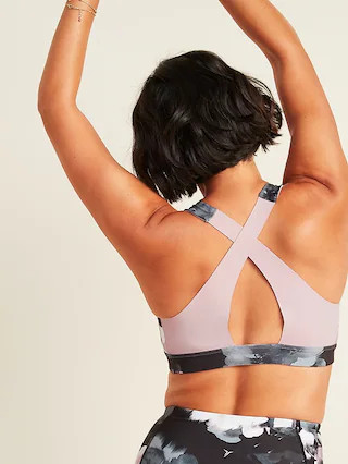 Medium Support Powersoft Sports Bra for Women | Old Navy (US)