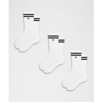 Unisex Daily Essential Crew Socks 3 Pack | Lululemon (US)