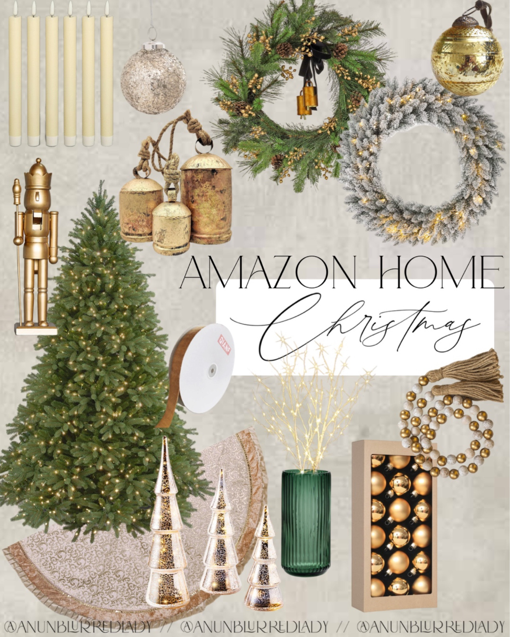 Amazon Christmas home decor finds that are classic and elevated. #Founditonamazon #amazonhome #holiday

#LTKFindsUnder100 #LTKFindsUnder50 #LTKHoliday
