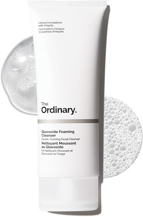 The Ordinary Glucoside Foaming Cleanser, Gentle Foaming Face Wash for All Skin Types Including Se... | Amazon (US)