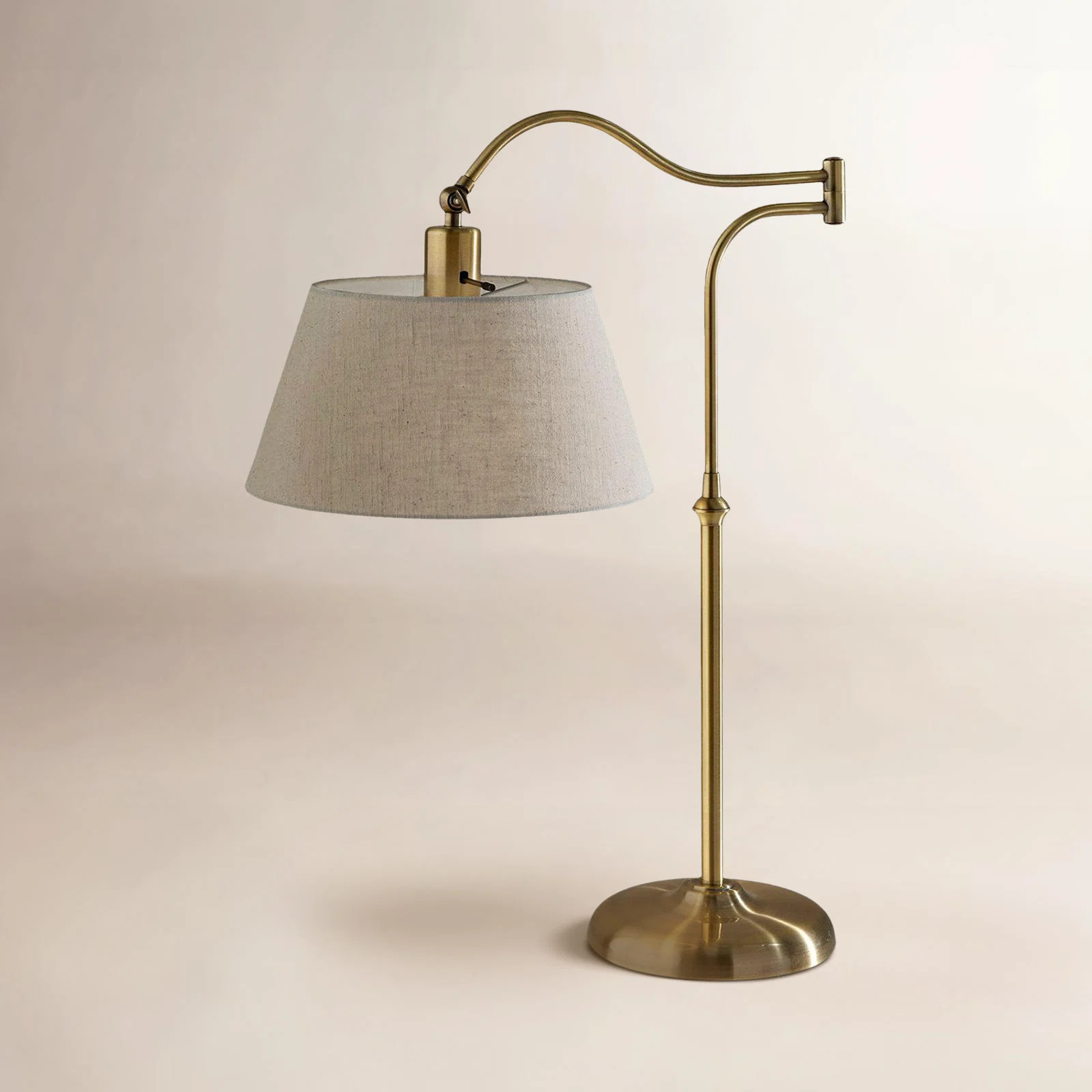 Theodora Adjustable Metal Arched Lamp | Birch Lane