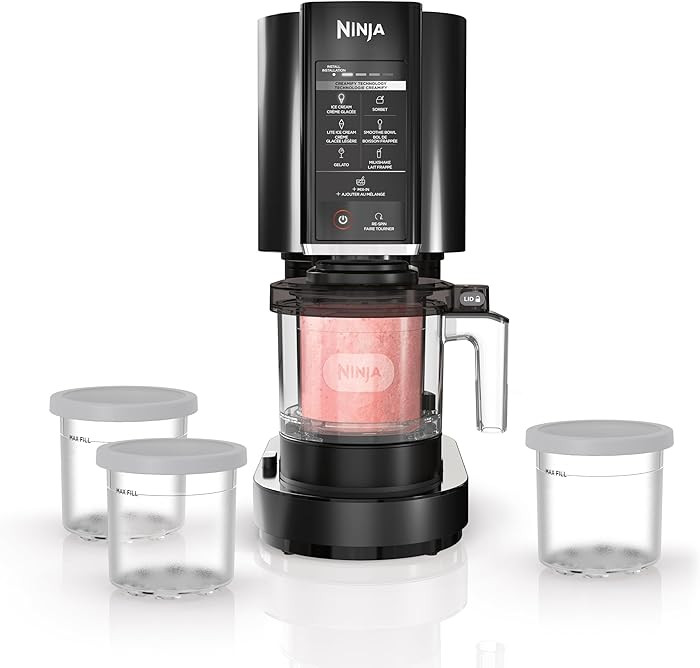 Ninja CREAMi Ice Cream Maker, 7 One-Touch Programs, Creamify Technology, Makes Ice Cream, Sorbet,... | Amazon (CA)